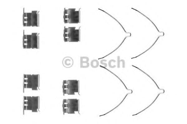 1 987 474 396 Bosch Компоненти дискових гальмівних колодок