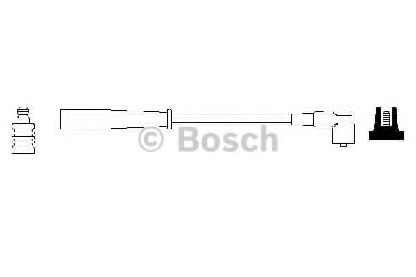 0 986 356 131 Bosch Дріт запалювання