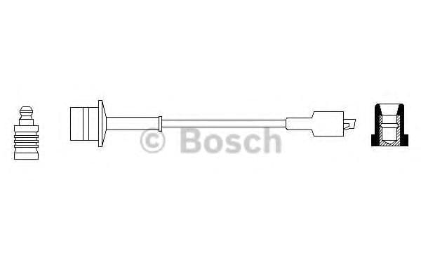 0 986 356 184 Bosch Дріт запалювання
