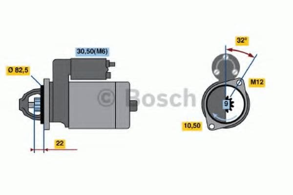 0 986 017 920 Bosch Стартер