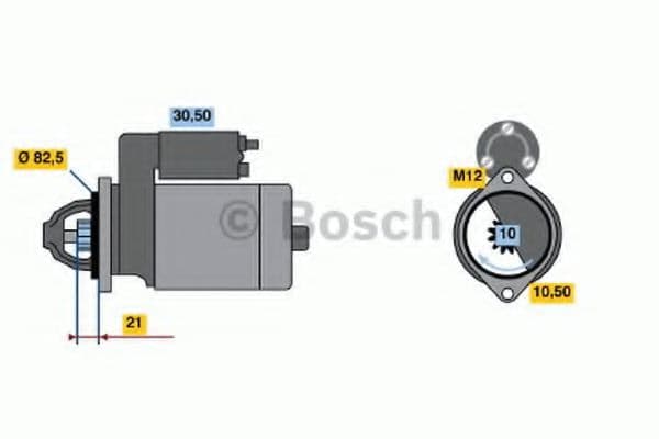 0 986 017 420 Bosch Стартер