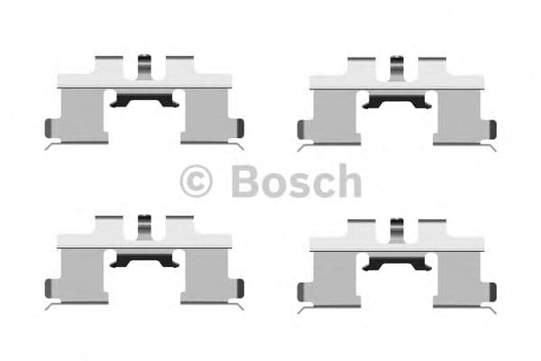 1 987 474 431 Bosch Комплектующие дисковых тормозных колодок