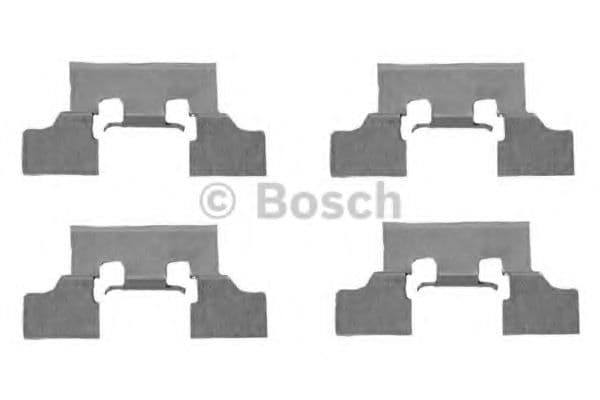 1 987 474 412 Bosch Компоненти дискових гальмівних колодок
