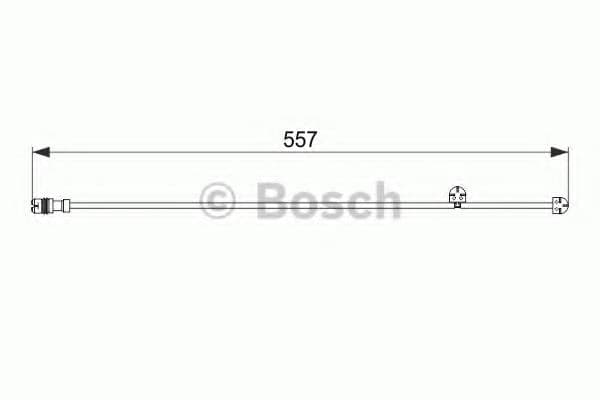 1 987 474 555 Bosch Датчик износа тормозных колодок