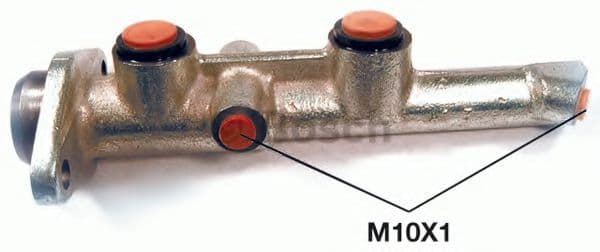 0 986 480 454 Bosch Головний гальмівний циліндр для Volvo 240