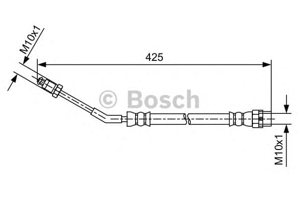 1 987 481 579 Bosch Гальмівний шланг для BMW Z Series