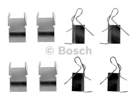 1 987 474 606 Bosch Комплектующие дисковых тормозных колодок