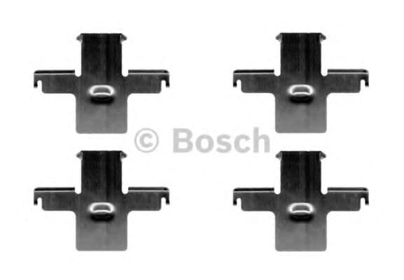 1 987 474 612 Bosch Компоненти дискових гальмівних колодок для Nissan Patrol
