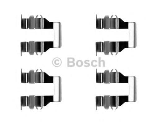 1 987 474 617 Bosch Компоненти дискових гальмівних колодок