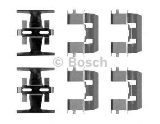 1 987 474 620 Bosch Комплектующие дисковых тормозных колодок