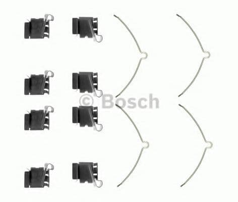 1 987 474 653 Bosch Комплектующие дисковых тормозных колодок