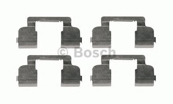1 987 474 696 Bosch Компоненти дискових гальмівних колодок