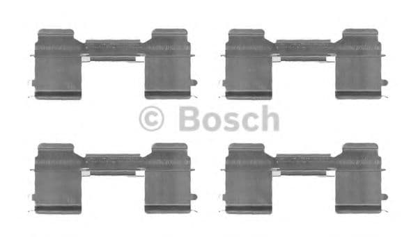 1 987 474 710 Bosch Компоненти дискових гальмівних колодок