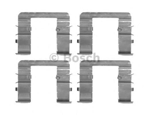 1 987 474 718 Bosch Компоненти дискових гальмівних колодок
