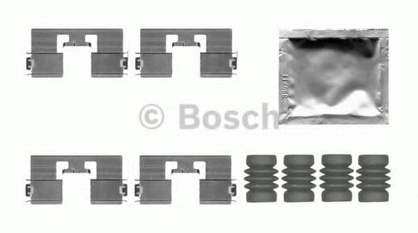1 987 474 747 Bosch Компоненти дискових гальмівних колодок