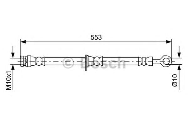 1 987 481 728 Bosch Гальмівний шланг
