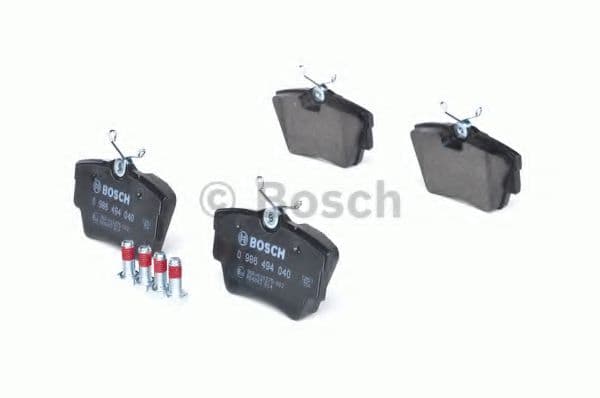 0 986 494 040 Bosch Гальмівні колодки