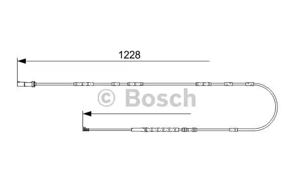 1987473571 Bosch Датчик износа тормозных колодок для BMW i8