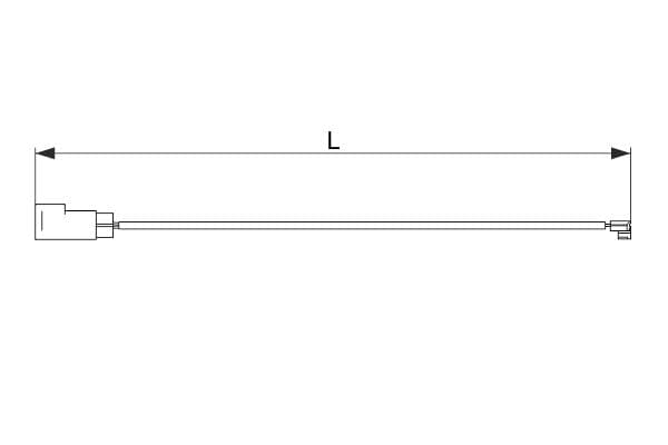 1987473626 Bosch Датчик зношення гальмівних колодок