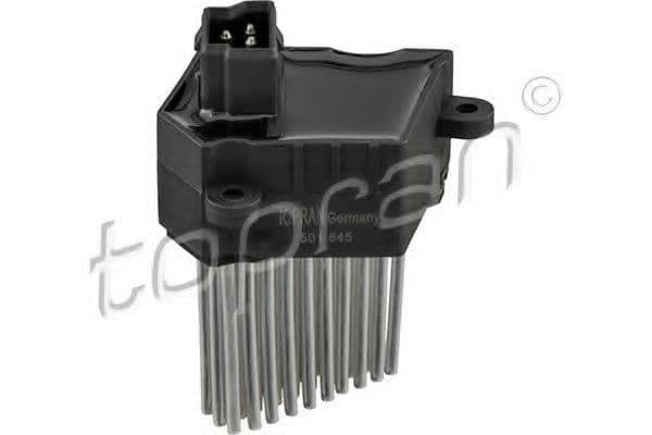 501 845 Topran Регулятор вентилятора салону для BMW 3 Series