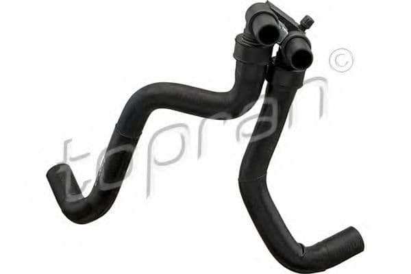 722 934 Topran Патрубок радіатора системи охолодження двигуна