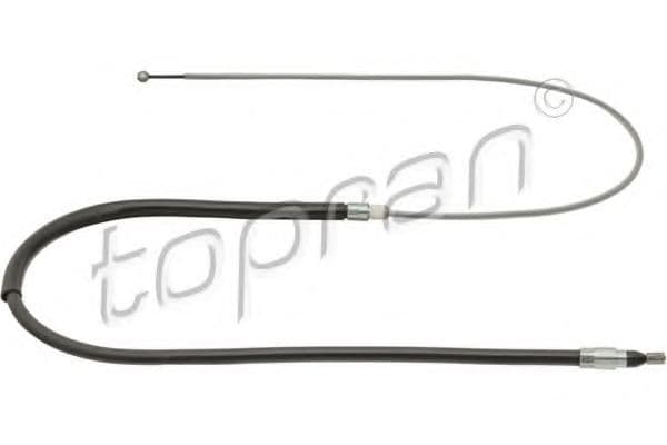 502 162 Topran Трос ручного гальма для BMW X1