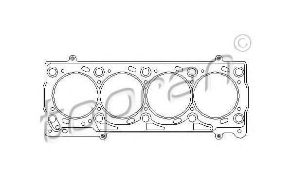 109 357 Topran Прокладка ГБЦ