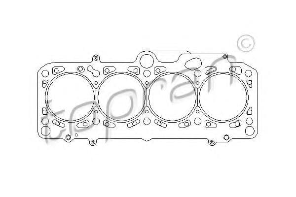 108 250 Topran Прокладка ГБЦ