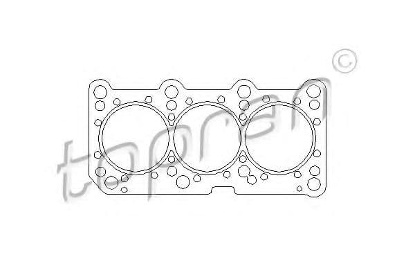 101 590 Topran Прокладка ГБЦ