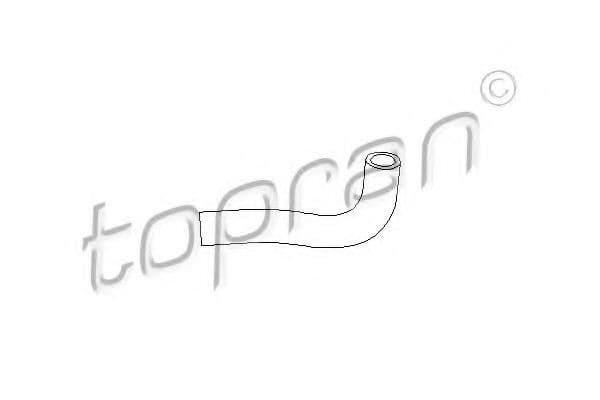 101 051 Topran Патрубок клапанной крышки