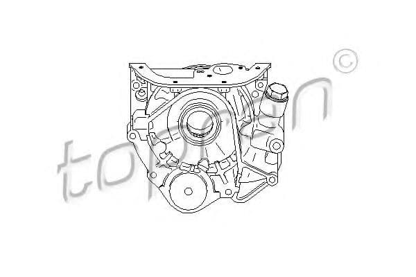 112 350 Topran Масляный насос