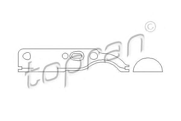 109 652 Topran Прокладка натяжителя цепи ГРМ