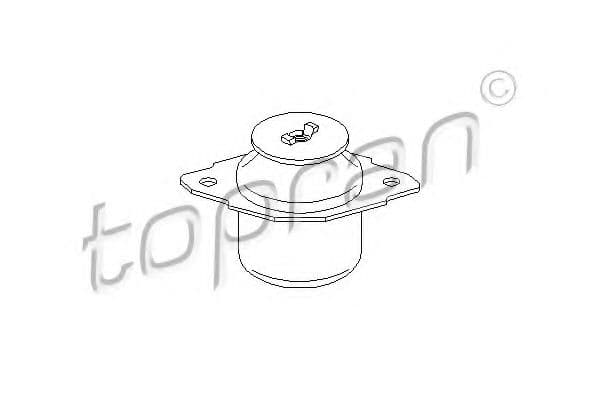 103 458 Topran Подушка двигуна