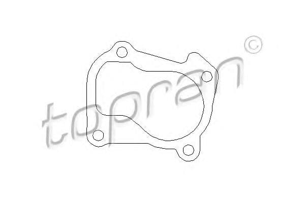 107 204 Topran Прокладка приймальної труби