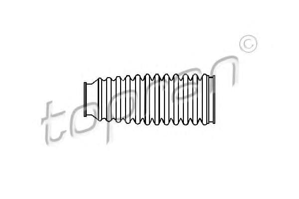 104 010 Topran Пильник кермової рейки