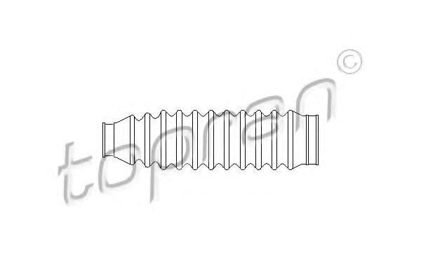 104 015 Topran Пыльник рулевой рейки