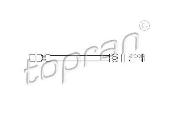 110 413 Topran Гальмівний шланг для Volkswagen Passat