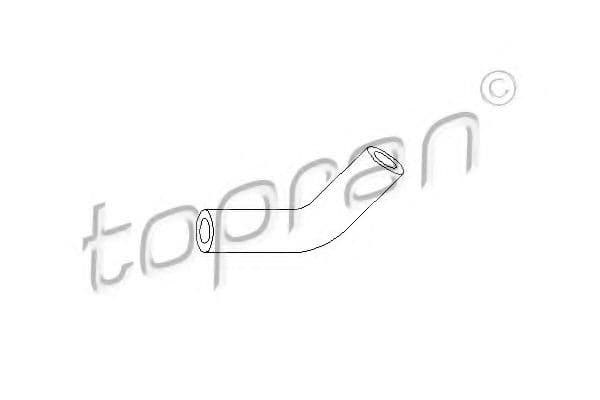 103 405 Topran Шланг вакуумного усилителя тормозной системы