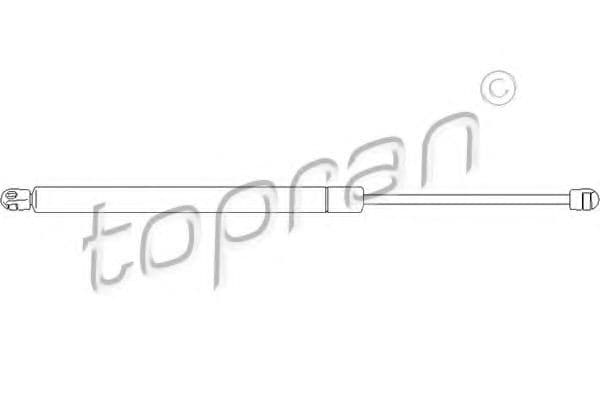 112 070 Topran Газовий упор багажника