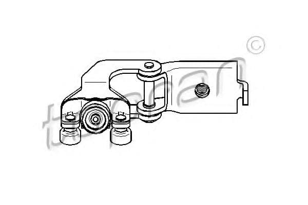 111 446 Topran Ролики зсувних дверей