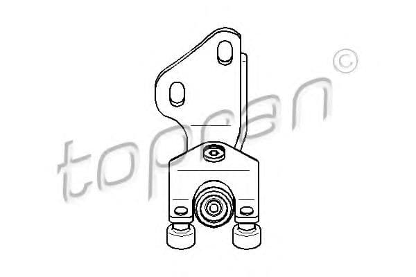 111 471 Topran Ролики зсувних дверей