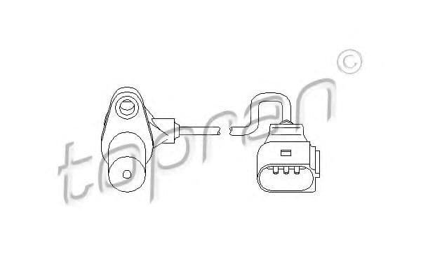 111 377 Topran Датчик положения коленвала