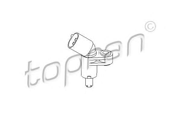 109 752 Topran Датчик ABS