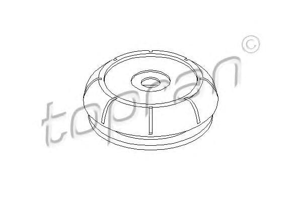 200 442 Topran Опора амортизатора