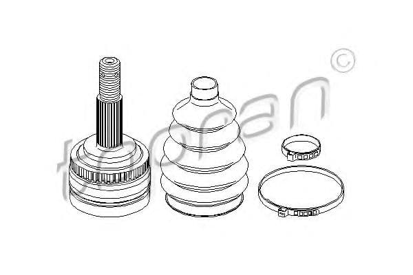 206 484 Topran ШРУС