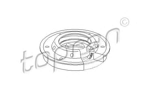 207 320 Topran Сальник півосі