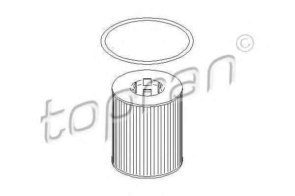 205 593 Topran Оливний фільтр