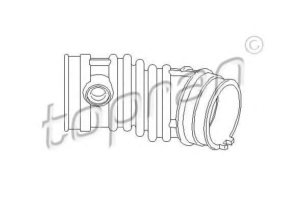 207 306 Topran Повітряний патрубок