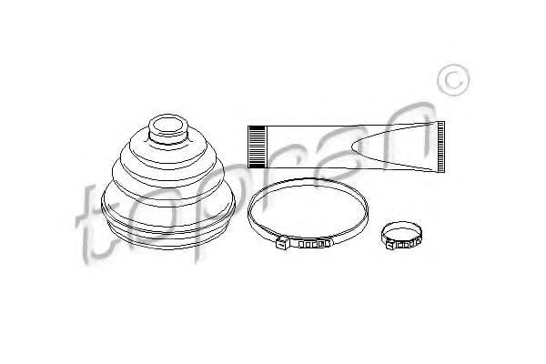 202 424 Topran Пильовик гранати