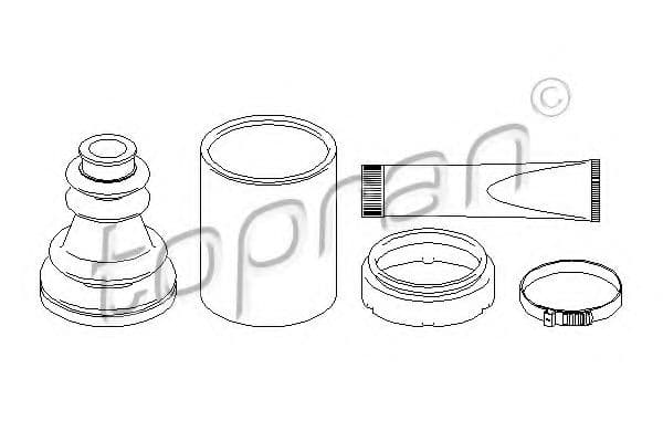 207 497 Topran Пильовик гранати